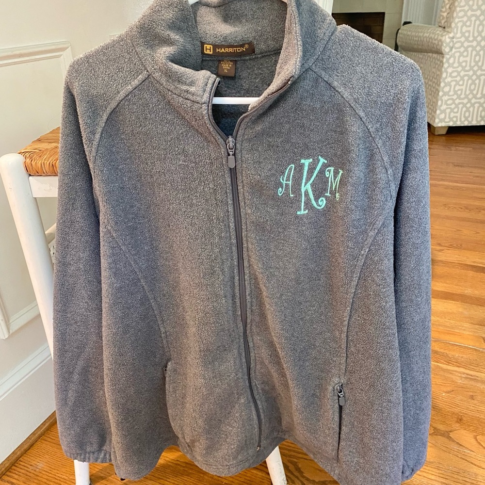Nice Soft Harrington Jacket Women’s Size XL - It is already monogrammed